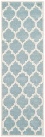 Safavieh Chatham Cht734B Blue / Ivory Rugs - Safavieh - cht734b - 25