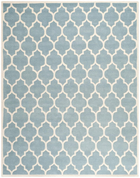 Safavieh Chatham Cht734B Blue / Ivory Rugs - Safavieh - cht734b - 7r