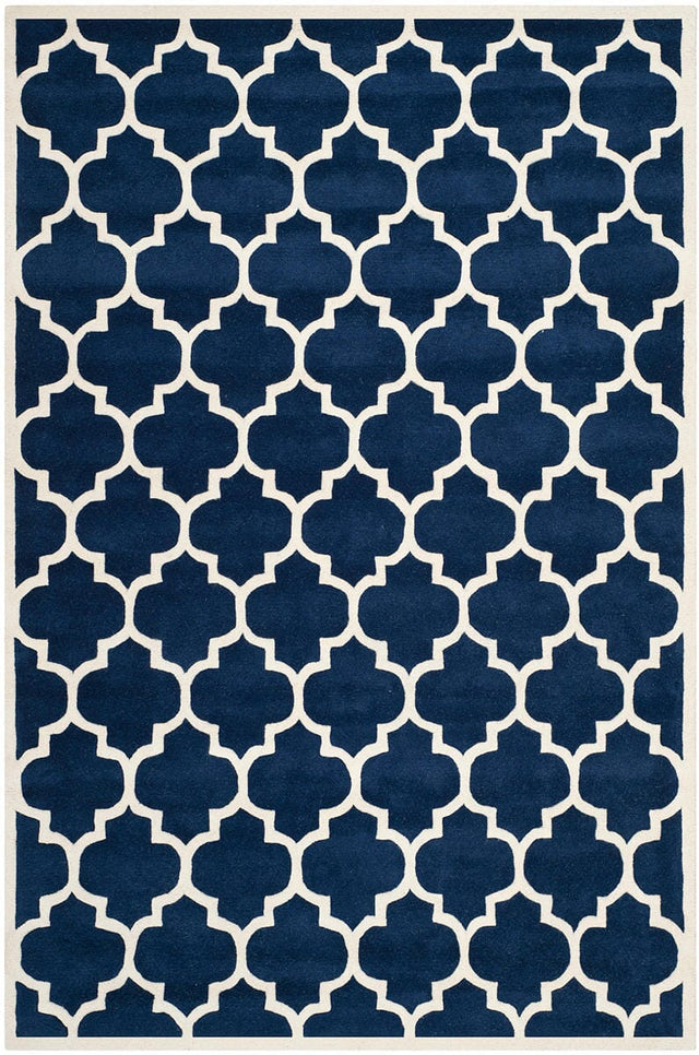 Safavieh Chatham Cht734C Dark Blue / Ivory Rugs - Safavieh - cht734c - 2