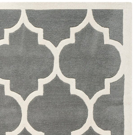 Safavieh Chatham Cht734D Dark Grey / Ivory Rugs - Safavieh - cht734d - 2