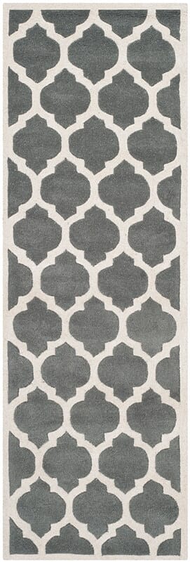 Safavieh Chatham Cht734D Dark Grey / Ivory Rugs - Safavieh - cht734d - 25