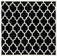 Safavieh Chatham Cht734K Black / Ivory Rugs - Safavieh - cht734k - 7sq