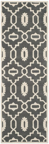 Safavieh Chatham Cht745D Dark Grey / Ivory Rugs - Safavieh - cht745d - 25