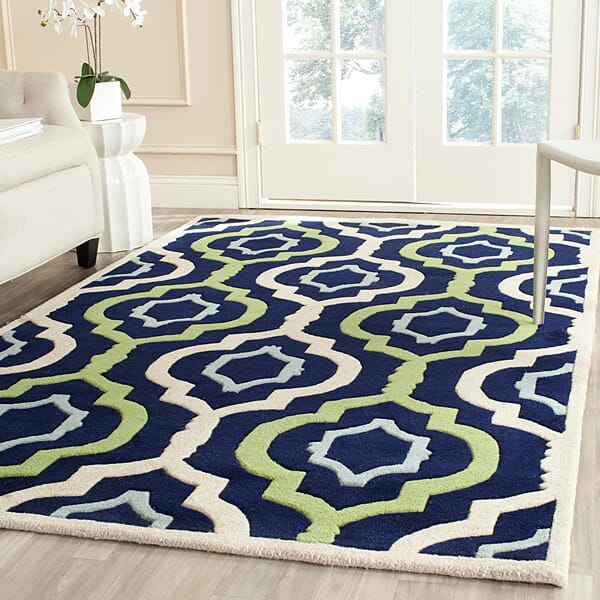 Safavieh Chatham Cht747C Dark Blue / Multi Rugs - Safavieh - cht747c - 2