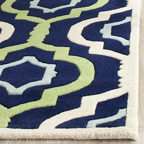 Safavieh Chatham Cht747C Dark Blue / Multi Rugs - Safavieh - cht747c - 2