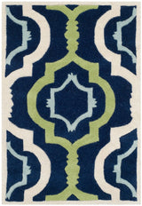 Safavieh Chatham Cht747C Dark Blue / Multi Rugs - Safavieh - cht747c - 3r