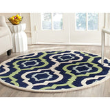 Safavieh Chatham Cht747C Dark Blue / Multi Rugs - Safavieh - cht747c - 3sq