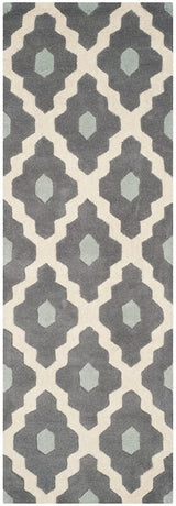 Safavieh Chatham Cht748D Dark Grey / Ivory Rugs - Safavieh - cht748d - 27