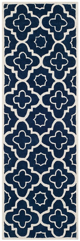 Safavieh Chatham Cht750C Dark Blue / Ivory Rugs - Safavieh - cht750c - 25