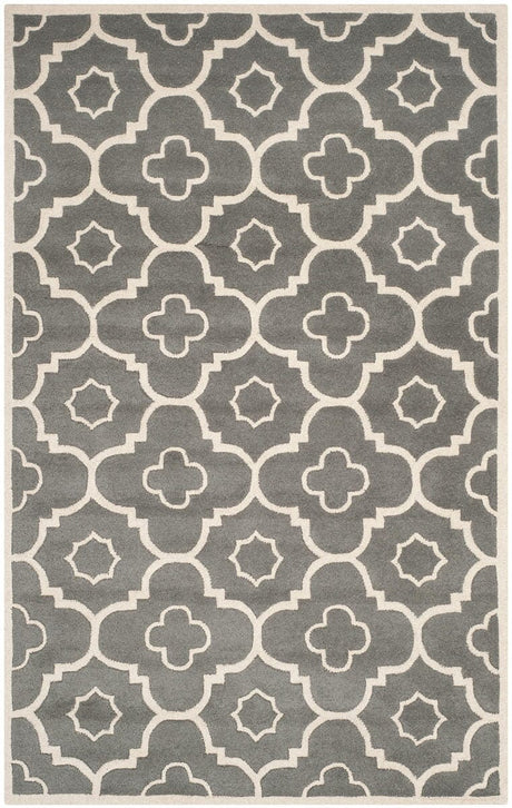 Safavieh Chatham Cht750D Dark Grey / Ivory Rugs - Safavieh - cht750d - 2