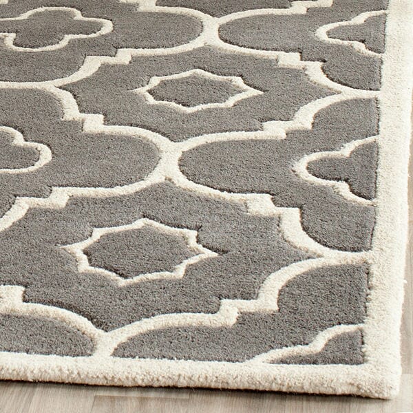 Safavieh Chatham Cht750D Dark Grey / Ivory Rugs - Safavieh - cht750d - 2