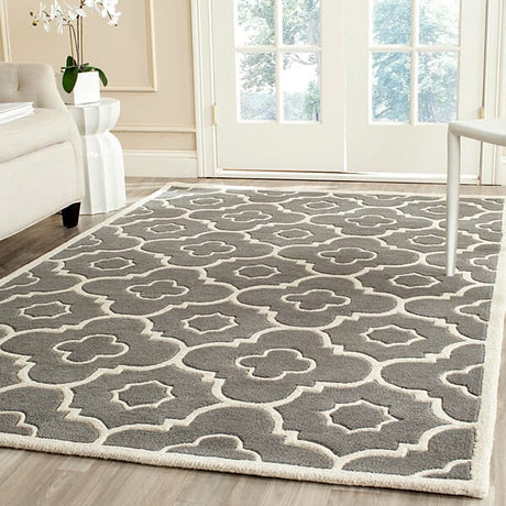 Safavieh Chatham Cht750D Dark Grey / Ivory Rugs - Safavieh - cht750d - 2