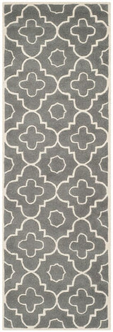 Safavieh Chatham Cht750D Dark Grey / Ivory Rugs - Safavieh - cht750d - 25