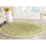 Safavieh Chatham Cht750N Green / Ivory Rugs - Safavieh - cht750n - 5sq
