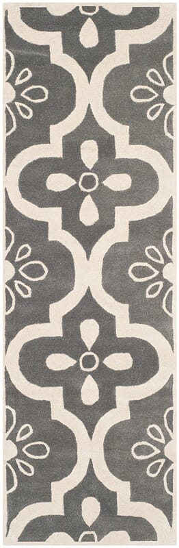 Safavieh Chatham Cht751D Dark Grey / Ivory Rugs - Safavieh - cht751d - 27