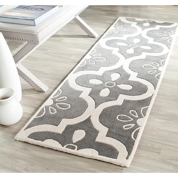 Safavieh Chatham Cht751D Dark Grey / Ivory Rugs - Safavieh - cht751d - 5sq