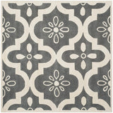Safavieh Chatham Cht751D Dark Grey / Ivory Rugs - Safavieh - cht751d - 5sq