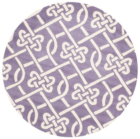 Safavieh Chatham Cht754F Purple / Ivory Rugs - Safavieh - cht754f - 5r