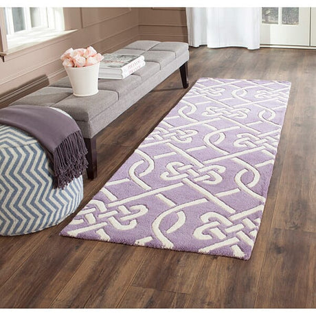 Safavieh Chatham Cht754F Purple / Ivory Rugs - Safavieh - cht754f - 5sq