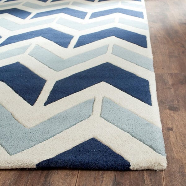 Safavieh Chatham Cht756N Dark Blue / Light Blue Rugs - Safavieh - cht756n - 2