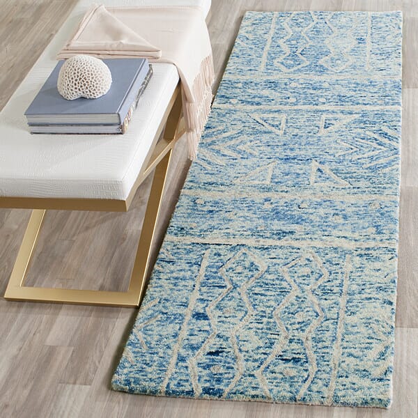 Safavieh Chatham Cht764B Blue / Ivory Rugs - Safavieh - cht764b - 5sq