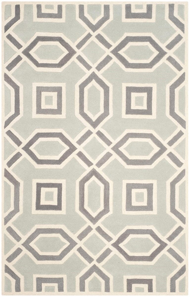 Safavieh Chatham Cht765E Light Grey / Ivory Rugs - Safavieh - cht765e - 2