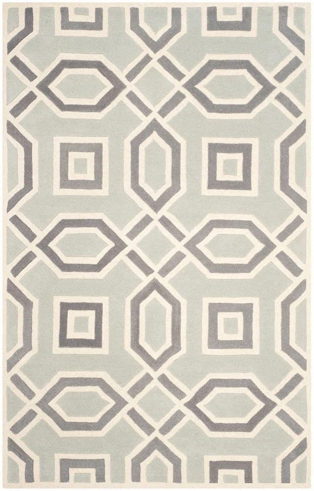 Safavieh Chatham Cht765E Light Grey / Ivory Rugs - Safavieh - cht765e - 2