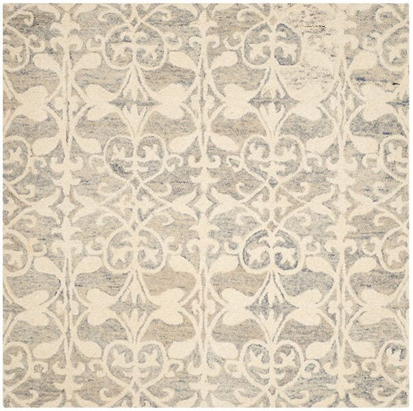 Safavieh Chatham Cht765E Light Grey / Ivory Rugs - Safavieh - cht765e - 5sq