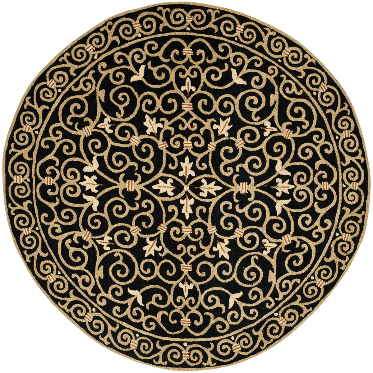 Safavieh Chelsea 8'-0" x 8'-0" Rug in Black