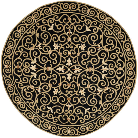 Safavieh Chelsea 8'-0" x 8'-0" Rug in Black