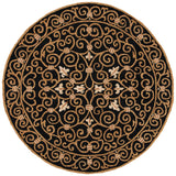 Safavieh Chelsea 5'-6" x 5'-6" Rug in Black
