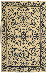 Safavieh Chelsea hk11i Ivory / Dark Blue Rugs - Safavieh - hk11i - 5ov