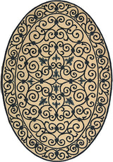 Safavieh Chelsea hk11i Ivory / Dark Blue Rugs - Safavieh - hk11i - 5ov