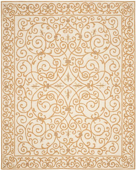 Safavieh Chelsea Hk11P Ivory / Gold Rugs - Safavieh - hk11p - 2