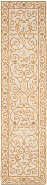 Safavieh Chelsea Hk11P Ivory / Gold Rugs - Safavieh - hk11p - 2