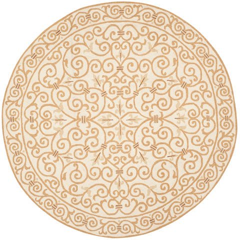 Safavieh Chelsea Hk11P Ivory / Gold Rugs - Safavieh - hk11p - 8r