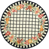 Safavieh Chelsea hk125a Ivory / Black Rugs - Safavieh - hk125a - 3r
