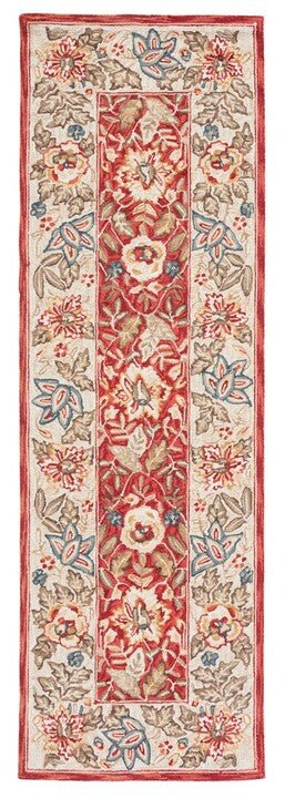 Safavieh Chelsea hk140c Red / Ivory Rugs - Safavieh - hk140c - 5