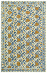 Safavieh Chelsea hk150a Ivory / Blue Rugs - Safavieh - hk150a - 0