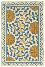 Safavieh Chelsea hk150a Ivory / Blue Rugs - Safavieh - hk150a - 16