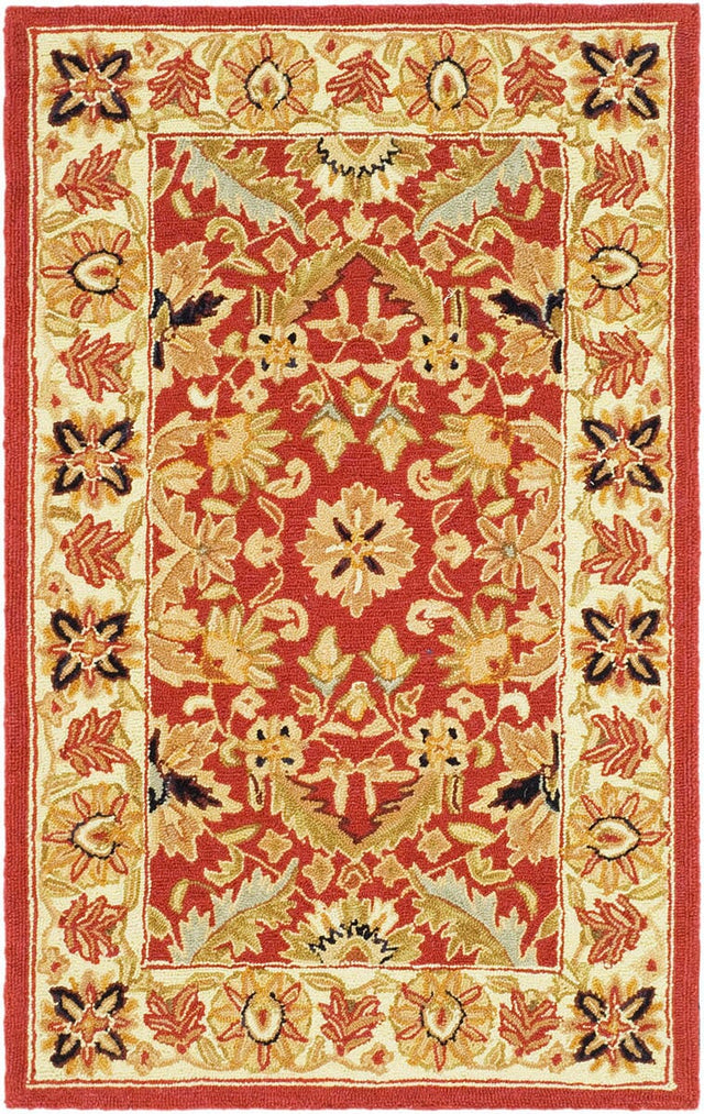 Safavieh Chelsea hk157a Red / Ivory Rugs - Safavieh - hk157a - 26