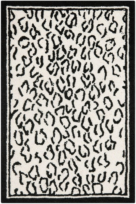 Safavieh Chelsea hk15c White / Black Rugs - Safavieh - hk15c - 16