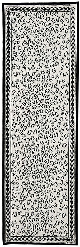 Safavieh Chelsea hk15c White / Black Rugs - Safavieh - hk15c - 8