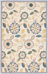 Safavieh Chelsea Hk179A Ivory / Blue Rugs - Safavieh - hk179a - 24