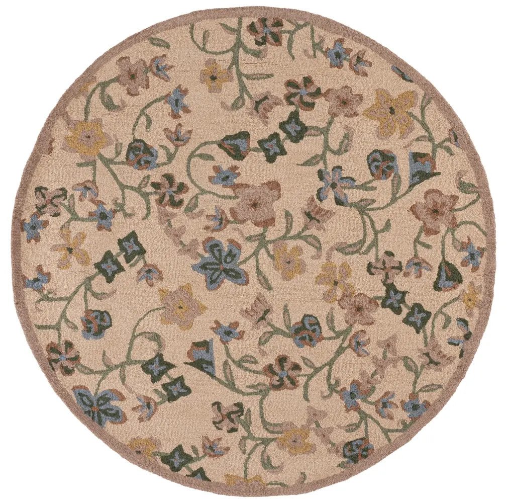 Safavieh Chelsea 6'-0" x 6'-0" Rug in Beige / Green