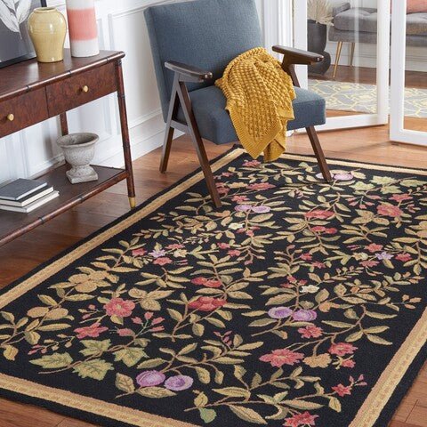 Safavieh Chelsea Hk210B Black Rugs - Safavieh - hk210b - 6