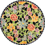 Safavieh Chelsea 5'-6" x 5'-6" Rug in Black