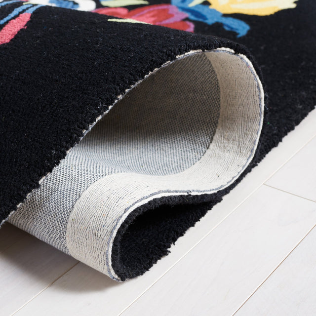 Safavieh Chelsea Hk219Z Black/Rose Rug - Safavieh - hk219z - 3