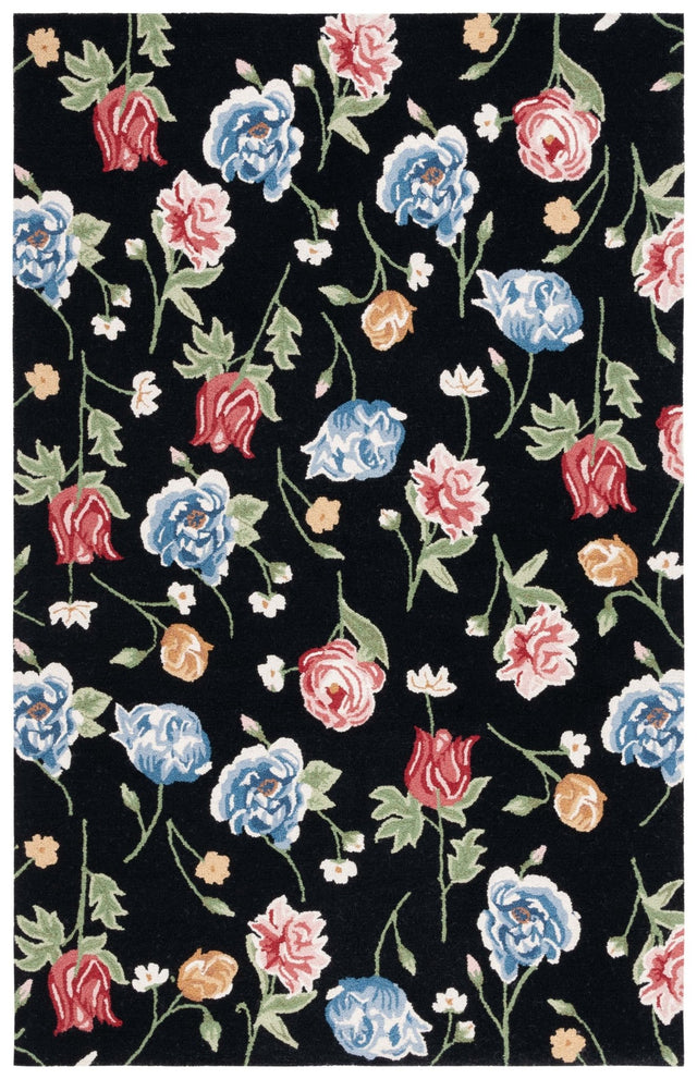 Safavieh Chelsea Hk220Z Black/Red Rug - Safavieh - hk220z - 3