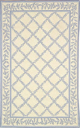 Safavieh Chelsea hk230a Ivory / Light Blue Rugs - Safavieh - hk230a - 0